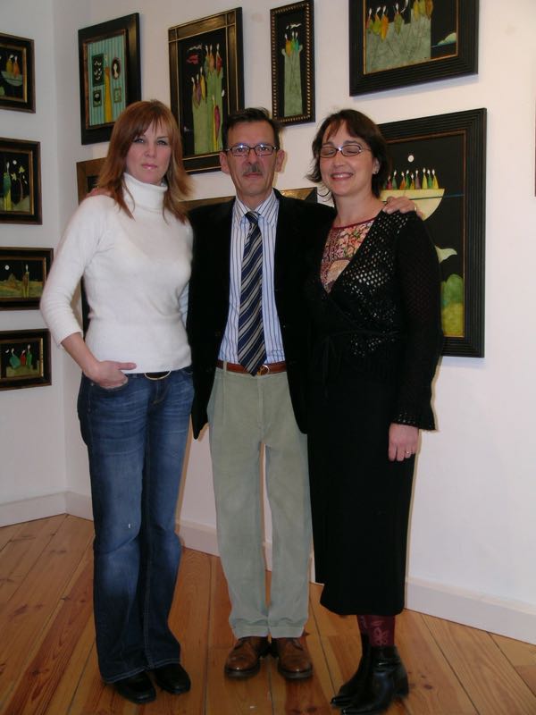 Dublino, Oisin Gallery, con Antoinette Sinclaire e Marina Boi