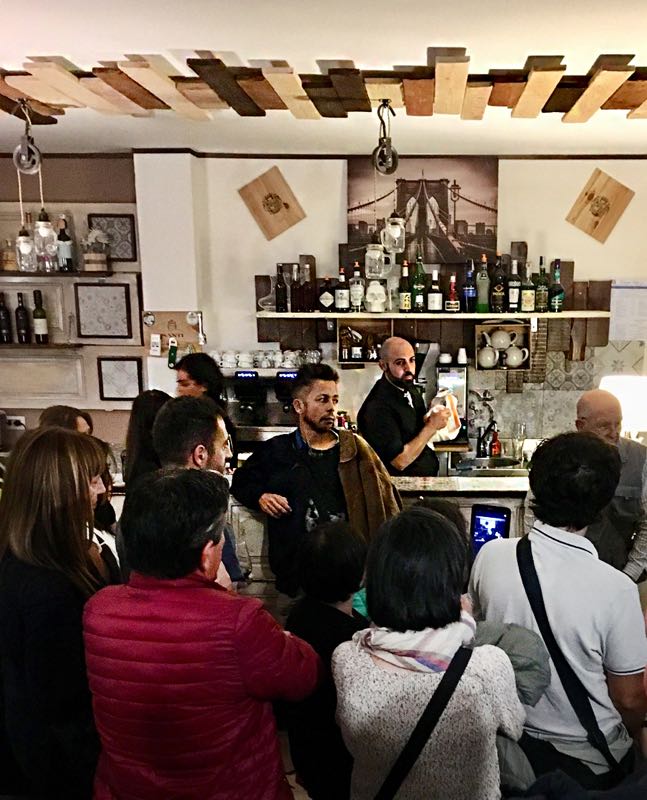 Sassari, Moriondo Caffè, con Francesco Zolo

